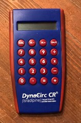 DYNACIRC CR PHARMACEUTICAL DRUG REP MINI CALCULATOR