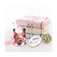 Mini Glass Apothecary Jars, Bathroom Storage Organizer Canisters for Cotton S…