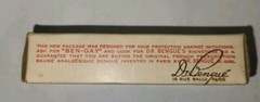 Vintage Baume Bengue „Ben-Gay“ Tube in Original Box With Paperwork 1930s
