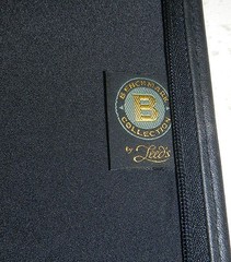 Prilosec Drug Pharmaceutical Advertising Logo Leeds Leather Padfolio Notebook