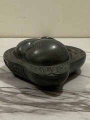 VINTAGE MEDICAL PHARMACEUTICAL PARKE-DAVIS FETAL PEWTER PAPERWEIGHT CA. 1950’s