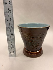 Schering / McCoy Pottery RX Mortar Pen Holder William Proctor Jr 1817-1874 NICE