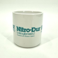 Pharma Drug Rep Collectible Theo-Dur Nitro-Dur K-Dur 20 Coffee Mug Nitroglycerin
