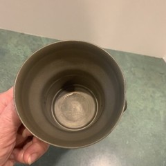 Vintage Pewter Mortar & Pestle *C & K Co. Holland *Heavy/Strong