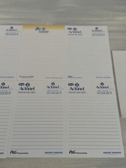 Actonel Sodium Tablets Pharmaceutical Drug Rep Notepad Sticky Notes Drug Rep