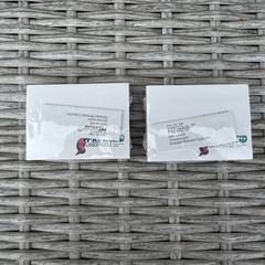 Prevacid Post-it Notes Sealed Lot of 2 -5 Pack Merck Stomach + Literature Insert