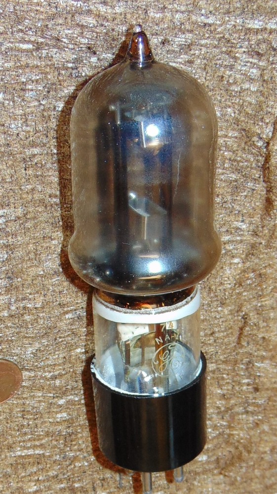 RARE G.E. NA-1 Sodium Vapour Lab-Arc LAMP TUBE WORKS VINTAGE Polariscope TESTED