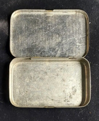 Old Advertising Medicine Tin Penslar Laxative Cold Breaker Detroit Michigan