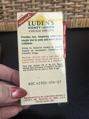 Vintage Ludens Cough Drops Props Movie Set