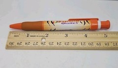 Vintage Drug Rep Pen Tygacil Tiger Stripe Orange