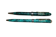 Pharmaceutical Advertising Pens Norvasc Amlodipine Besylate Metal Pen Lot Of 2