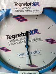 Pharmaceutical Drug Rep Wall Clock Carbamazepine Tegreto Doctor’s Promotion