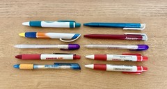 Lot of 10 PENS Drug Rep Pharmaceutical Promo Medical Advertising Inc.