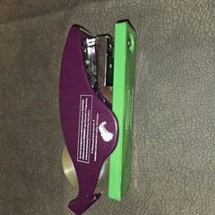 Vintage Avapro Double Duty Stapler Tape Dispenser Pharmaceutical Pharm Rep