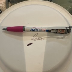 Drug Rep AMBIEN CR Collectible Heavy Metal Pen RARE