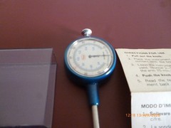 CARY SWISS MADE BODY INSTRUMENT/THERMOMETER ORIGINAL BOX/DIRECTIONS *RARE*