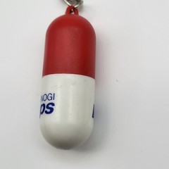 Vintage Medical Advertising keychain Shiono Qualicaps