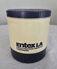 Vintage ENTEX LA Drug Pharmaceutical Rep Promo Aladdin Insulated Thermo Jar
