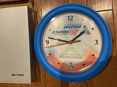 Vintage Micardis HCT Wall Clock Drug Rep 10″ w/original Box Doctors Office Prop