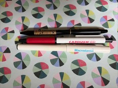 Lot Of 3 Pen Drug Rep Pharmaceutical Promo Medical Advertising Pens