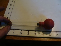VINTAGE APOTHECARY ITEM: B-D ASEPTO GLASS TUBE 1/2 oz