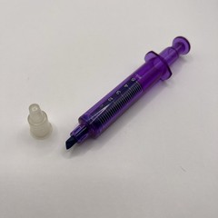 VTG Zyprexa Olanzapine Pharmaceutical Drug Rep Pens Syringe Marker Post It Flags