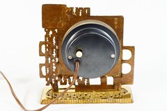 Mid-Century MD Doctor’s Brass Lanshire Electric Desk Clock