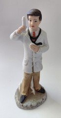 Rare Vintage Doctor Figurines By Ayerst Laboratories Pharmaceutical Co. – 1950’s