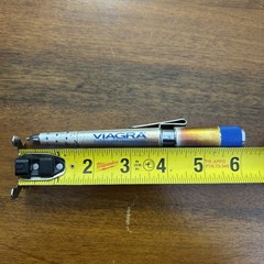 Vintage Viagra Promotional Pen Blue Band Large Early Rare