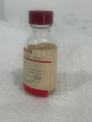McNeil Butibel Elixir EMPTY VTG Butabarbital Medicine Sample Bottle RARE Pharma