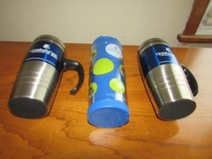Drug Rep Pharma Lot 3 Cymbalta Tumbler Travel Mug Cups