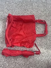 Vicodin Isoptin Drug Rep Narcotic Red Umbrella Rx Pharma Swag 80s VERY RARE