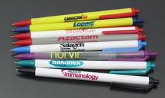 Russ Pharmaceuticals Vintage Pocket Protector + BIC PENS Drug Rep Advertising