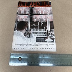 Tile And Till Magazine Eli Lilly And Company November 1933 Indianapolis Indiana