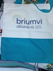 Vintage Briumvi Tote Bag Pharmaceutical Advertising