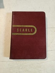 Vintage 1960’s G.D. Searle & Co Pharmaceutical Products Reference Book In Binder