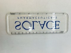 Solace Clear Ruler Pharmaceutical Collectible Chronic Pain Drug Rep Promo Swag