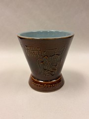 Schering / McCoy Pottery RX Mortar Pen Holder William Proctor Jr 1817-1874 NICE
