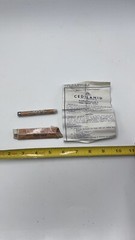 RARE Vintage SANDOZ CEDILANID Glass Tube w/box and Instructions EMPTY