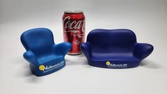 Vintage 1990’s Glaxo Smith Kline Mini Couch Chair Set Pharmaceutical Promo