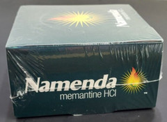 Namenda RX Post-It Notes 4×4 With Dispensing Box Green Still In Shrink Wrap
