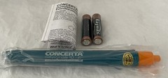 VTG CONCERTA PHARMA DRUG REP LOGO ADVERTISING DOCTOR’S EXAM LIGHT PENLIGHT NEW
