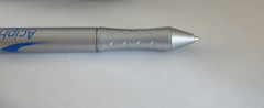AcipHex Promotional Pen/Flashlight Metal w/Rubberized Grip – Medium Weight