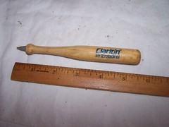 CLARITIN Wood Baseball Bat Ball Point Pen – Pharmaceutical Medicine