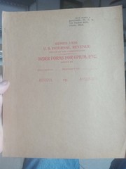 Tulsa History Opium Order Forms IRS 1936 OKLA Doctors Physicians Medical Book.