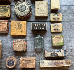 Apothecary Pharmaceutical Medicine Bottles & Misc Never Open (Lot of 28) New