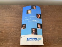 Merck Promotional Information Singulair Bib Spoon Brochure Eng/Esp