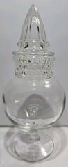 Vintage 1930s Tiffin Dakota Apothecary Drug Store Candy Glass Jar w/ Lid 11″