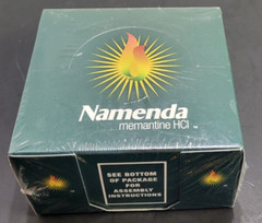 Namenda RX Post-It Notes 4×4 With Dispensing Box Green Still In Shrink Wrap