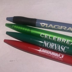 4 Pens. Viagra, Celebrex, Norvasc, Cardura DRUG REP. Pharmaceutical. Pfizer